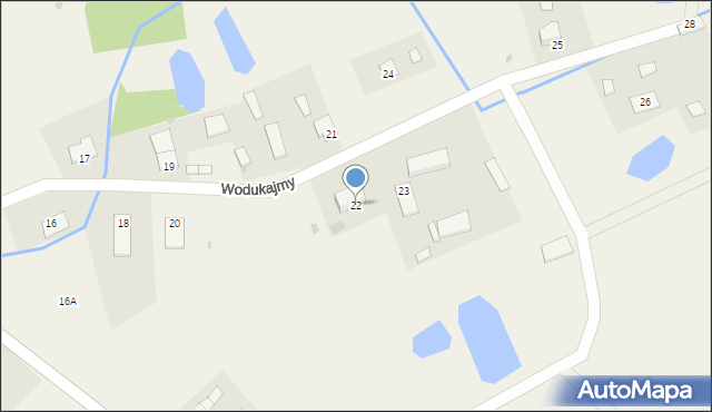 Wodukajmy, Wodukajmy, 22, mapa Wodukajmy