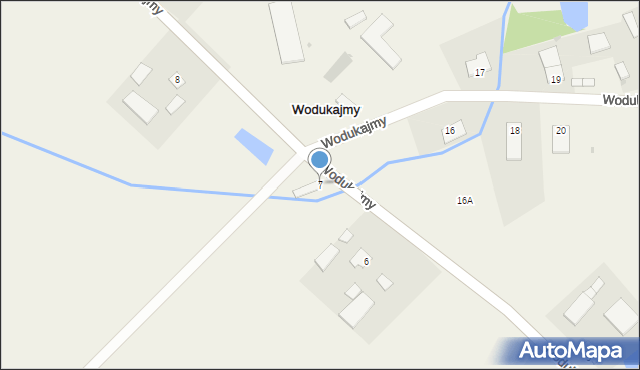 Wodukajmy, Wodukajmy, 7, mapa Wodukajmy