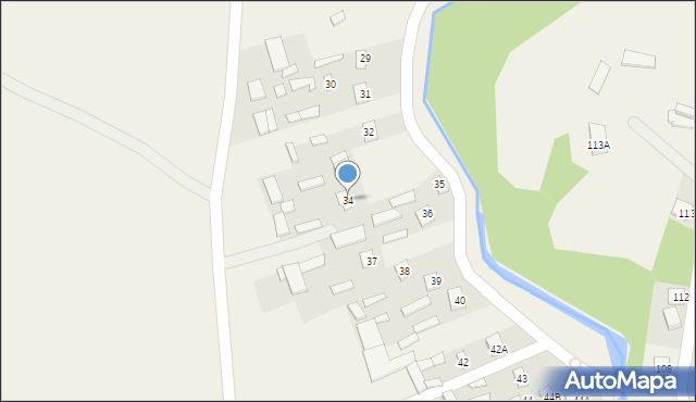 Wojciechów, Wojciechów, 34, mapa Wojciechów