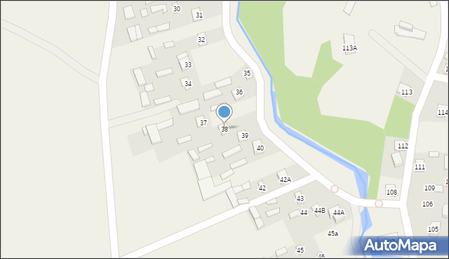 Wojciechów, Wojciechów, 38, mapa Wojciechów