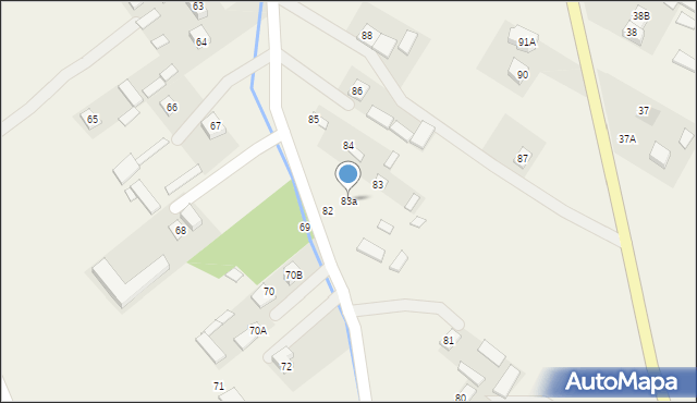 Wojciechów, Wojciechów, 83a, mapa Wojciechów