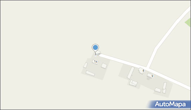 Wojciechów, Wojciechów, 7, mapa Wojciechów