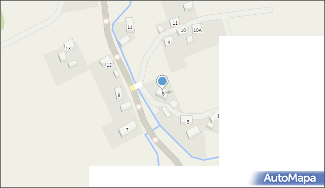 Wojciechów, Wojciechów, 6, mapa Wojciechów