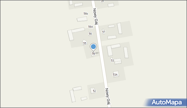 Wojciechów-Kolonia Piąta, Wojciechów-Kolonia Piąta, 54, mapa Wojciechów-Kolonia Piąta