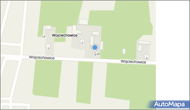 Wojciechowice, Wojciechowice, 3, mapa Wojciechowice