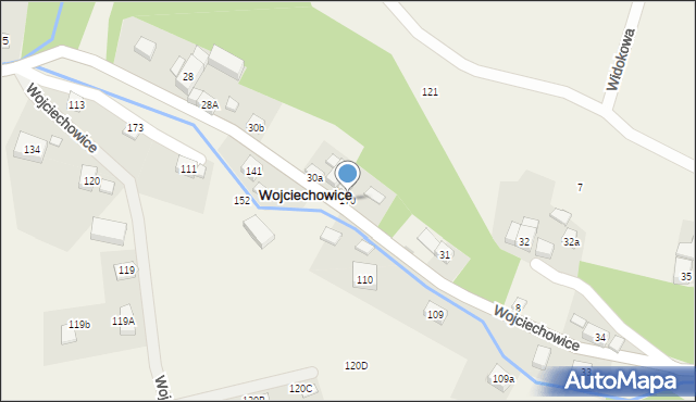 Wojciechowice, Wojciechowice, 170, mapa Wojciechowice