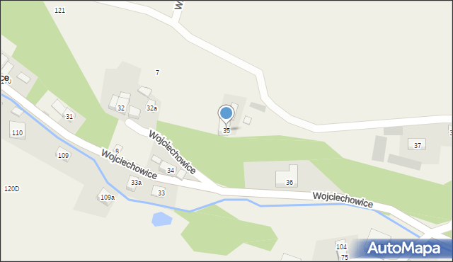 Wojciechowice, Wojciechowice, 35, mapa Wojciechowice