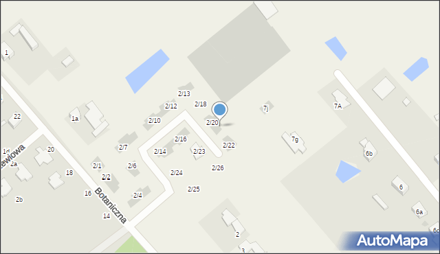 Wojciechówka, Wojciechówka, 2/21, mapa Wojciechówka