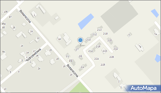 Wojciechówka, Wojciechówka, 2/8, mapa Wojciechówka
