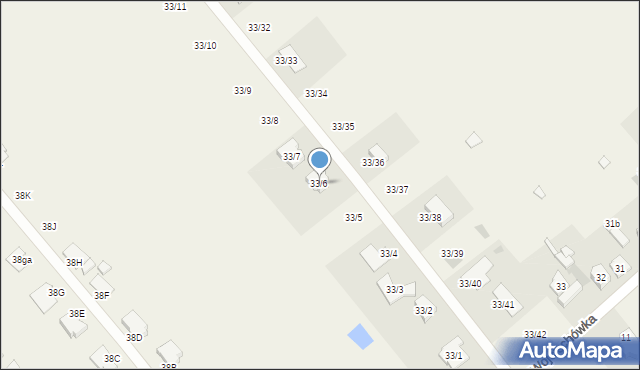 Wojciechówka, Wojciechówka, 33/6, mapa Wojciechówka