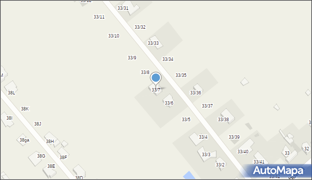 Wojciechówka, Wojciechówka, 33/7, mapa Wojciechówka