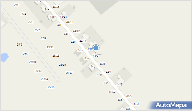 Wojciechówka, Wojciechówka, 44/9, mapa Wojciechówka
