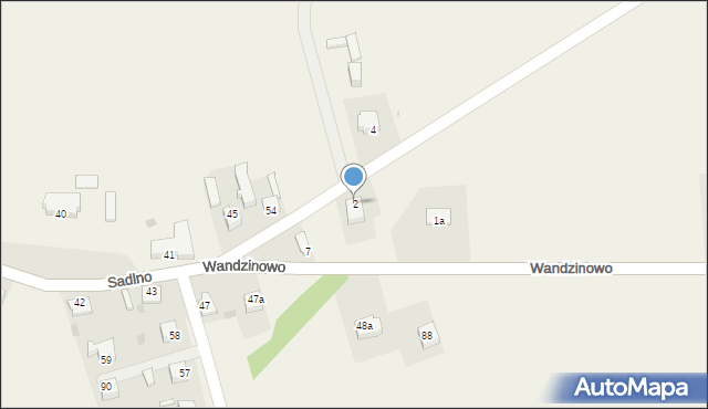 Wojciechowo, Wojciechowo, 2, mapa Wojciechowo