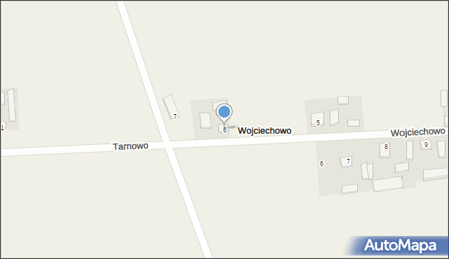 Wojciechowo, Wojciechowo, 6, mapa Wojciechowo