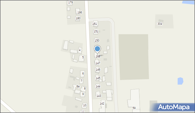 Wójcin, Wójcin, 148, mapa Wójcin