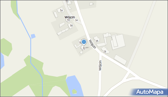 Wójcin, Wójcin, 31, mapa Wójcin