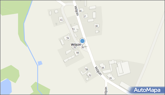 Wójcin, Wójcin, 34, mapa Wójcin