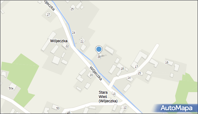 Wójeczka, Wójeczka, 19, mapa Wójeczka