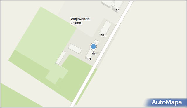 Wojewodzin, Wojewodzin, 55, mapa Wojewodzin