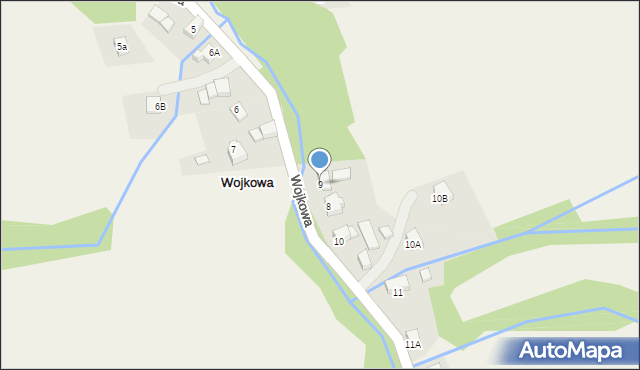 Wojkowa, Wojkowa, 9, mapa Wojkowa