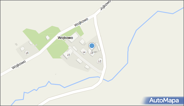 Wojkowo, Wojkowo, 13, mapa Wojkowo