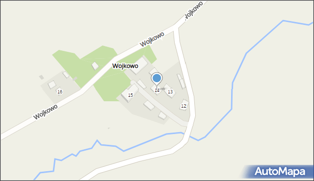 Wojkowo, Wojkowo, 14, mapa Wojkowo