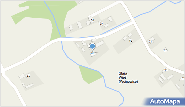 Wojnowice, Wojnowice, 61, mapa Wojnowice