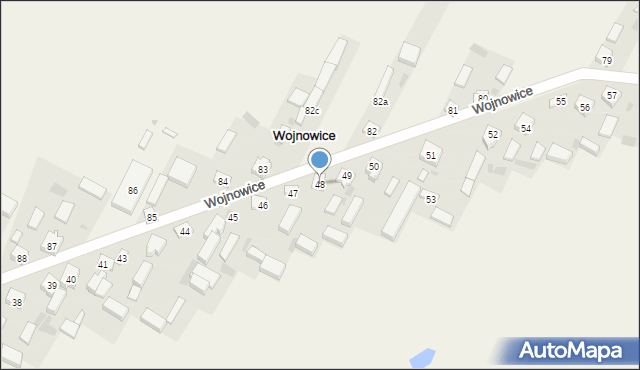 Wojnowice, Wojnowice, 48, mapa Wojnowice