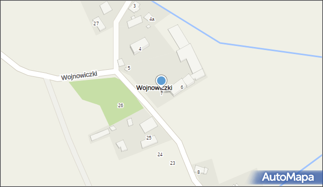 Wojnowiczki, Wojnowiczki, 7, mapa Wojnowiczki