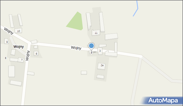 Wojny, Wojny, 4, mapa Wojny