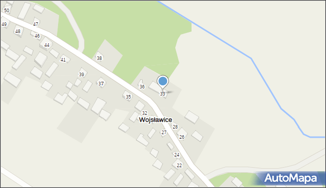 Wojsławice, Wojsławice, 33, mapa Wojsławice