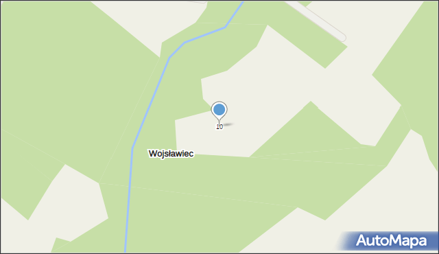 Wojsławiec, Wojsławiec, 10, mapa Wojsławiec