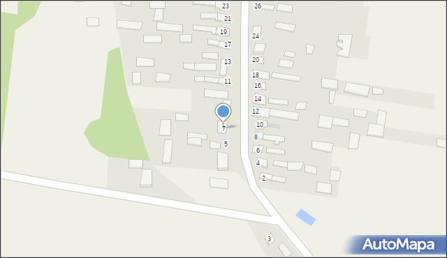 Wojszki, Wojszki, 7, mapa Wojszki