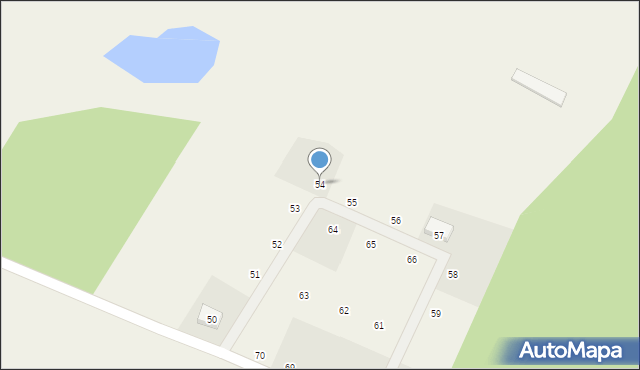 Wojszyn, Wojszyn, 54, mapa Wojszyn