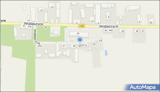 Wojtaszyce, Wojtaszyce, 40, mapa Wojtaszyce