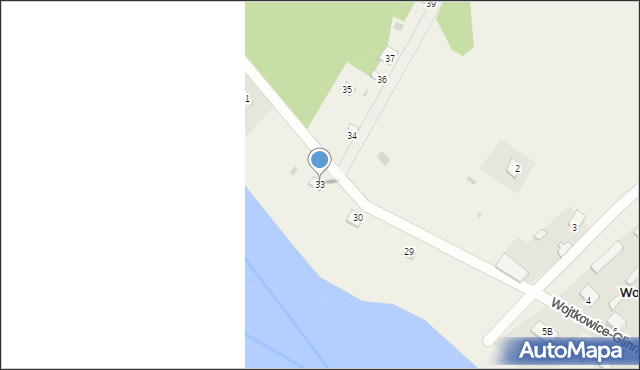 Wojtkowice-Glinna, Wojtkowice-Glinna, 33, mapa Wojtkowice-Glinna