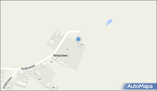 Wójtostwo, Wójtostwo, 1, mapa Wójtostwo