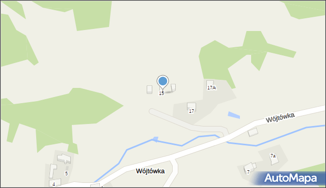 Wójtówka, Wójtówka, 15, mapa Wójtówka