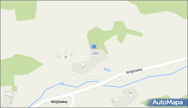 Wójtówka, Wójtówka, 17A, mapa Wójtówka