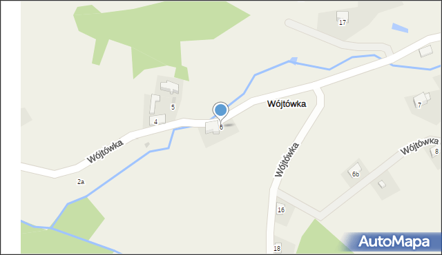 Wójtówka, Wójtówka, 6, mapa Wójtówka