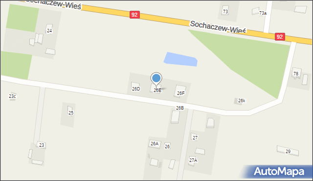 Wojtówka, Wojtówka, 26E, mapa Wojtówka