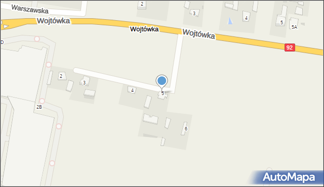 Wojtówka, Wojtówka, 5, mapa Wojtówka