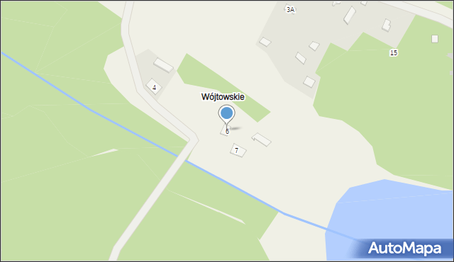 Wójtowskie, Wójtowskie, 6, mapa Wójtowskie