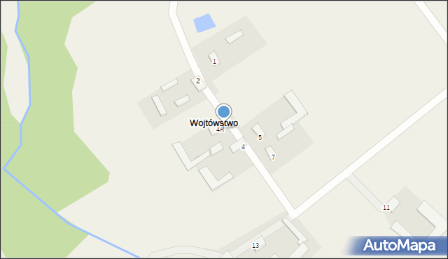 Wojtówstwo, Wojtówstwo, 4B, mapa Wojtówstwo