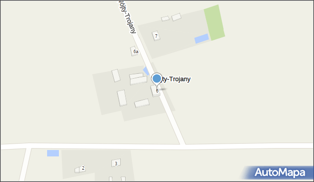 Wójty-Trojany, Wójty-Trojany, 6, mapa Wójty-Trojany