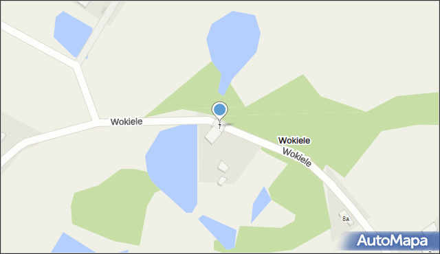 Wokiele, Wokiele, 7, mapa Wokiele