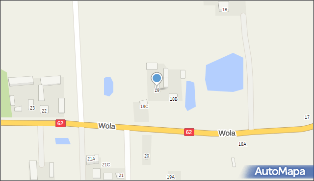 Wola, Wola, 19, mapa Wola