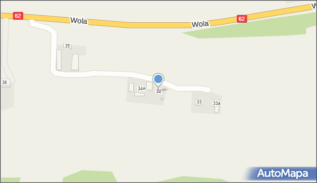 Wola, Wola, 34, mapa Wola