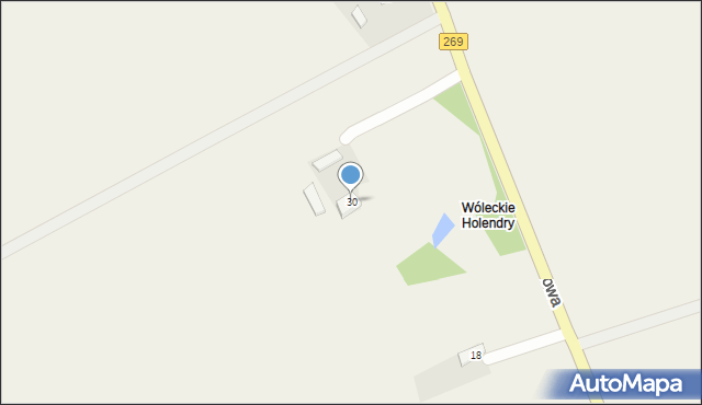 Wola Adamowa, Wola Adamowa, 30, mapa Wola Adamowa