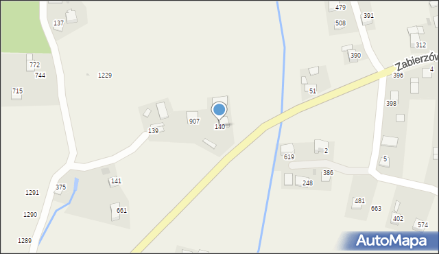 Wola Batorska, Wola Batorska, 140, mapa Wola Batorska